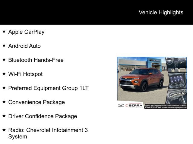 Certified 2023 Chevrolet TrailBlazer LT w/ Convenience Package AWD/4WD image 4