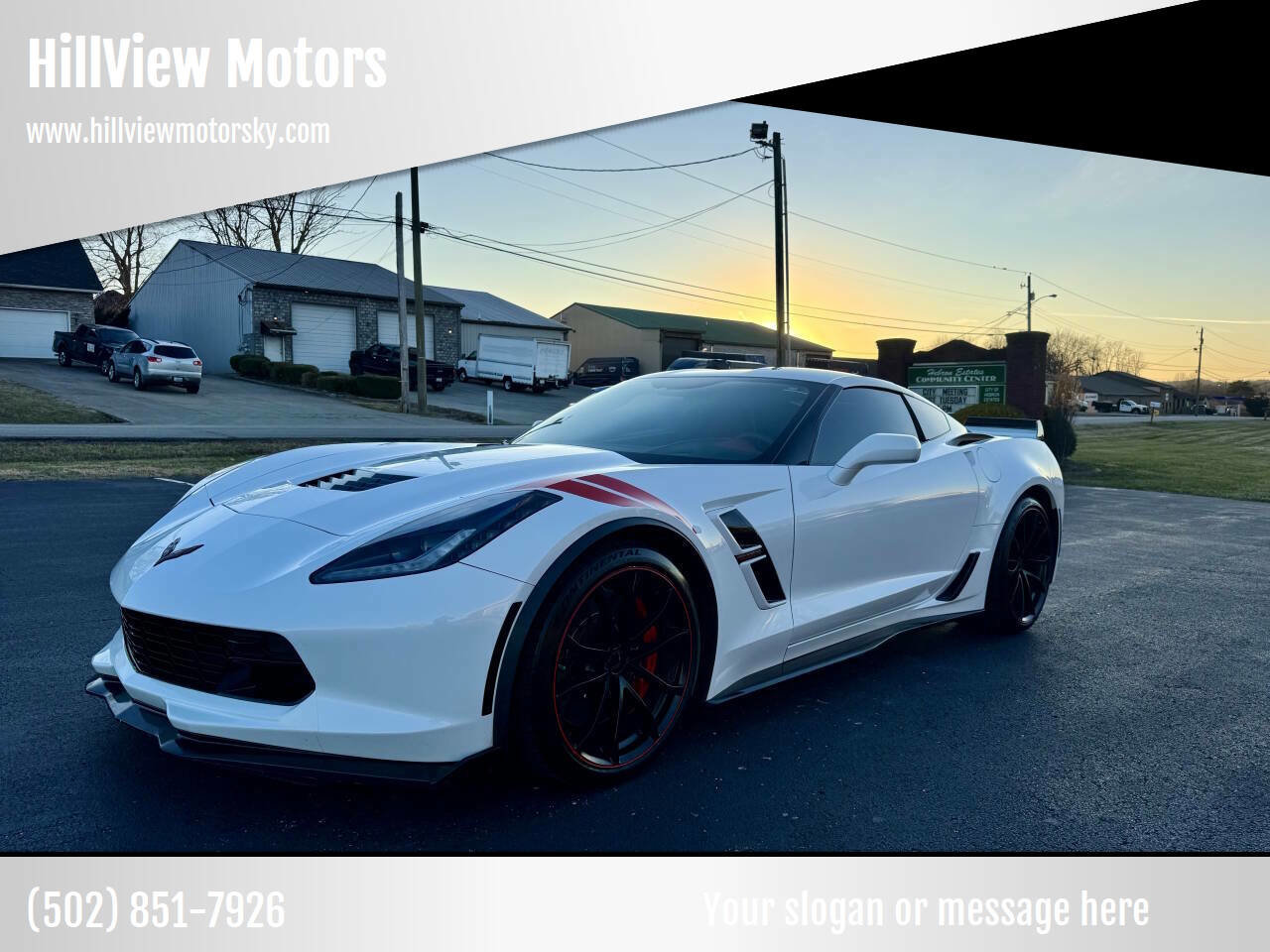 Used 2017 Chevrolet Corvette Grand Sport image 1