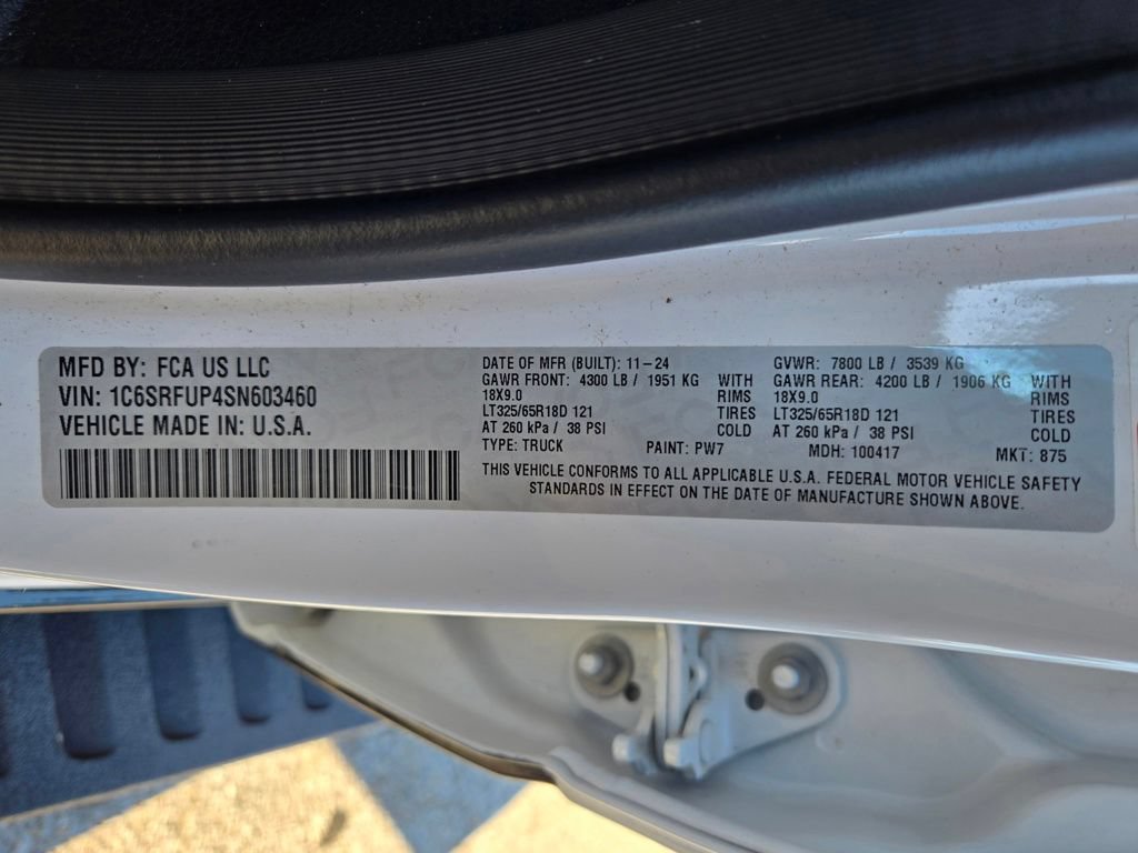 Used 2025 RAM 1500 RHO w/ RHO Level 1 Equipment Group AWD/4WD image 38