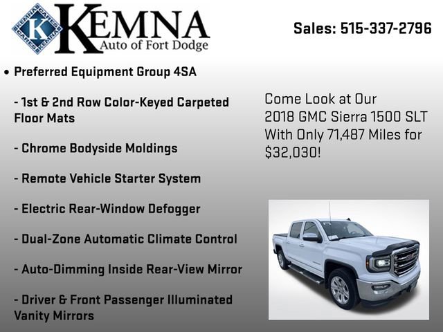 Used 2018 GMC Sierra 1500 SLT image 13