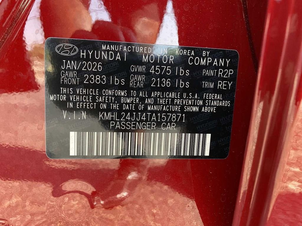 New 2026 Hyundai Sonata Blue FWD image 32