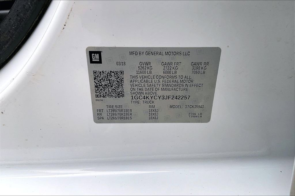 Used 2018 Chevrolet Silverado 3500 W/T AWD/4WD image 42