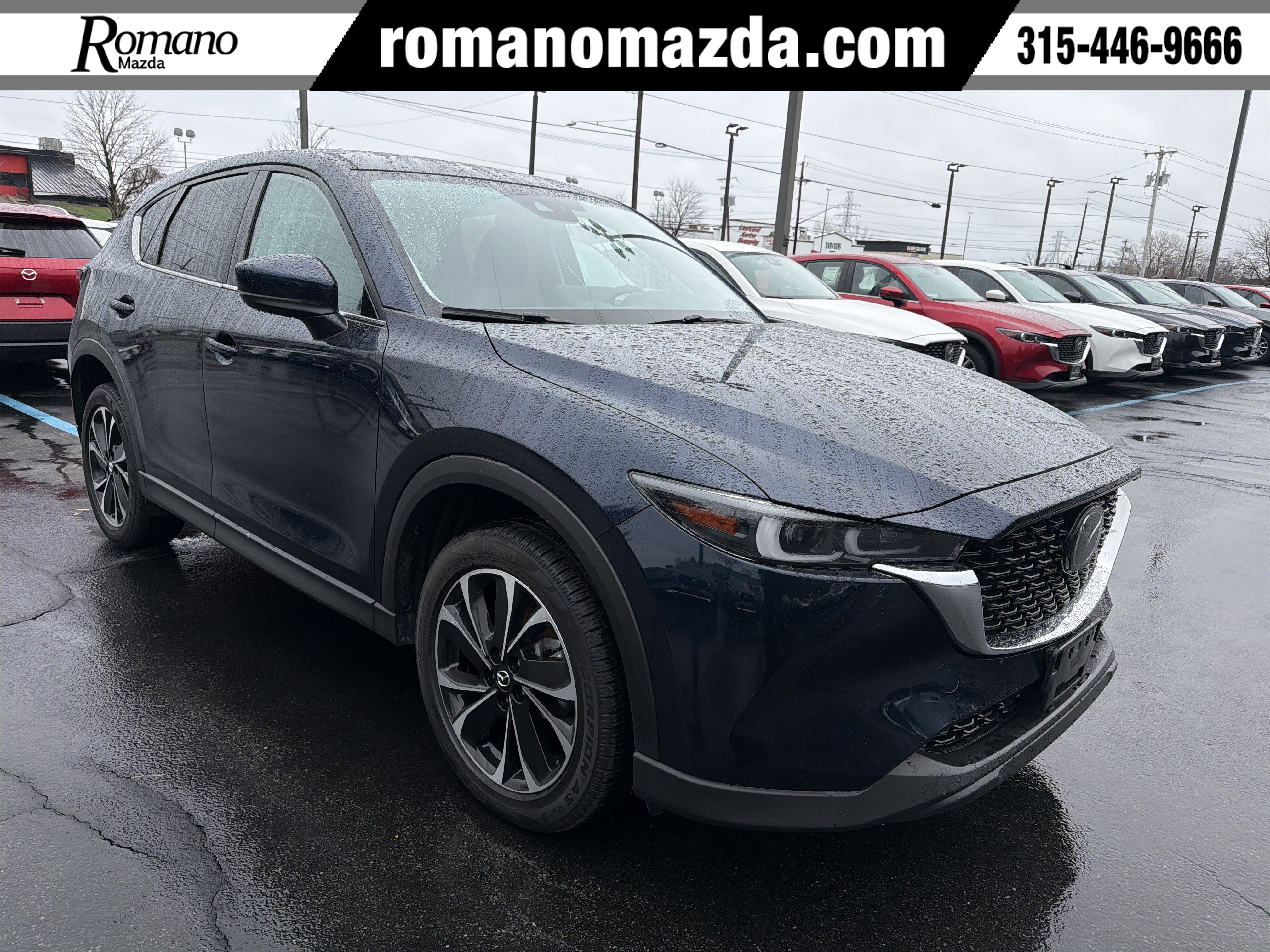 Used 2022 MAZDA CX-5 AWD 2.5 S w/ Premium Package image 1