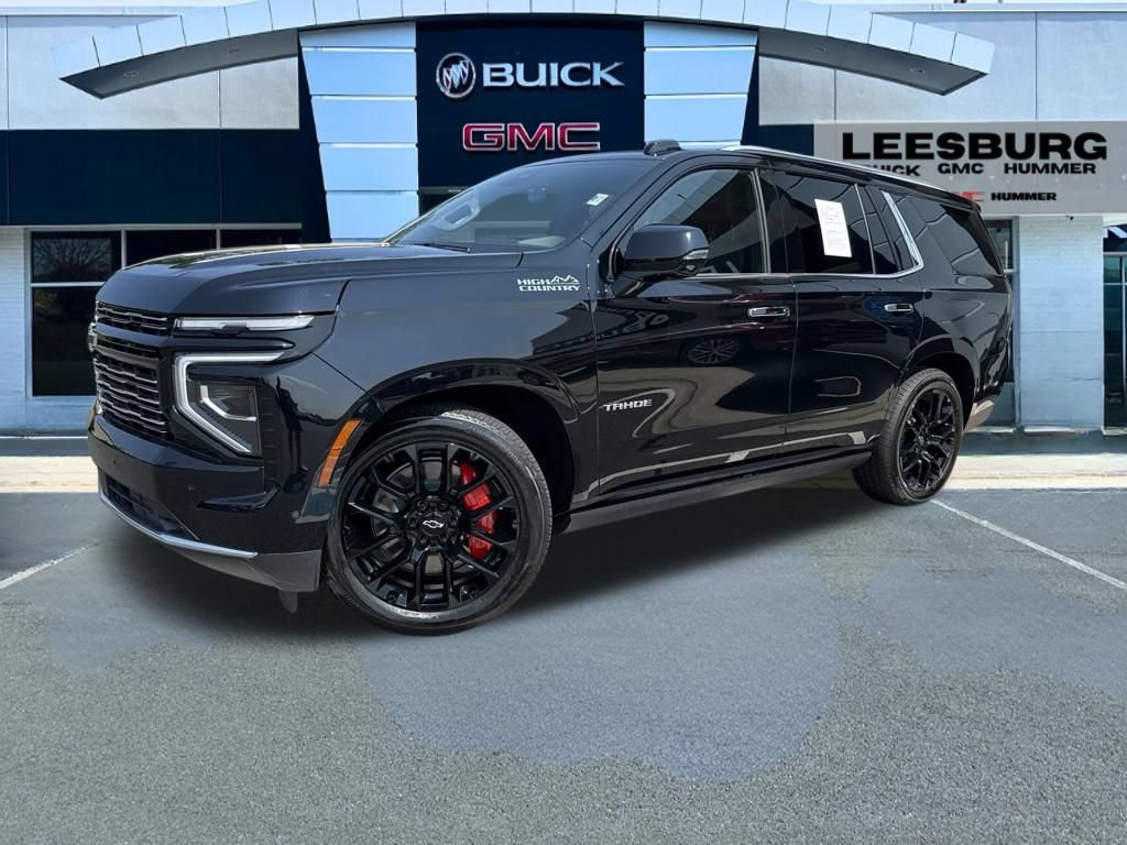 Used 2025 Chevrolet Tahoe High Country AWD/4WD image 3