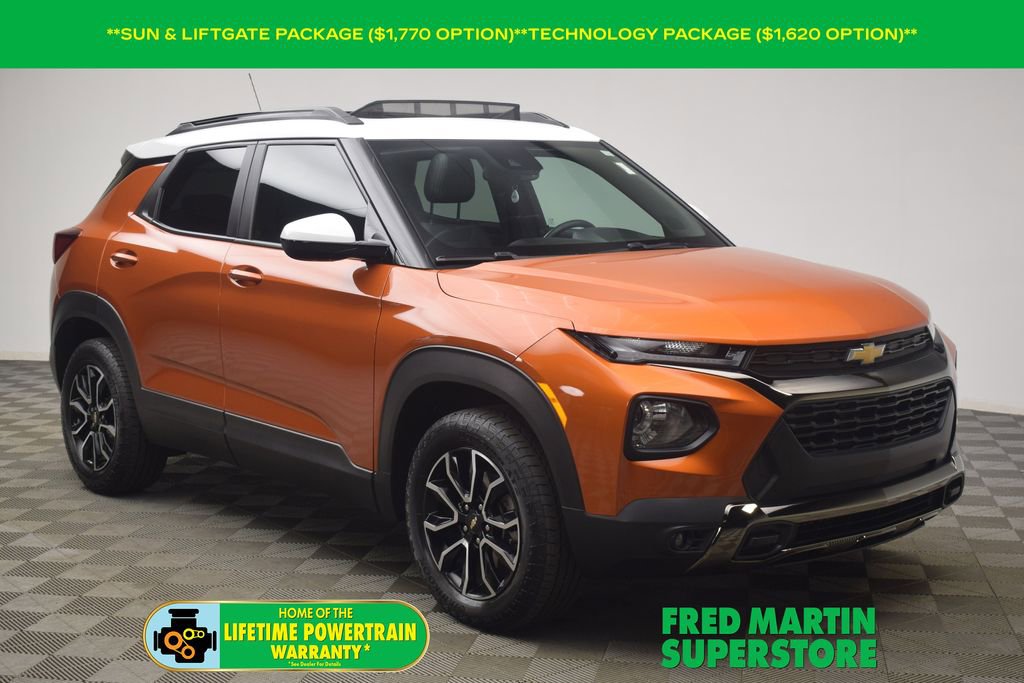 Used 2022 Chevrolet TrailBlazer ACTIV w/ Sun and Liftgate Package