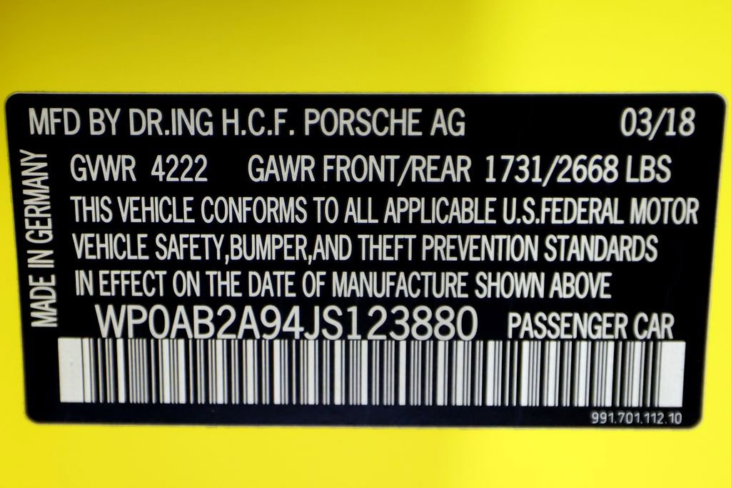 Used 2018 Porsche 911 Carrera S image 57