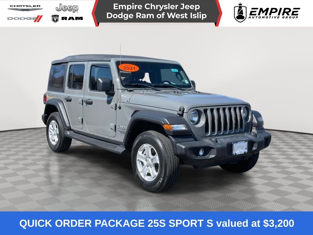 Used 2021 Jeep Wrangler Unlimited Sport