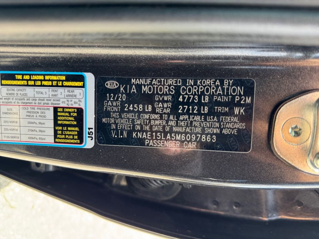 Used 2021 Kia Stinger GT-Line w/ Paint Protection Package image 30