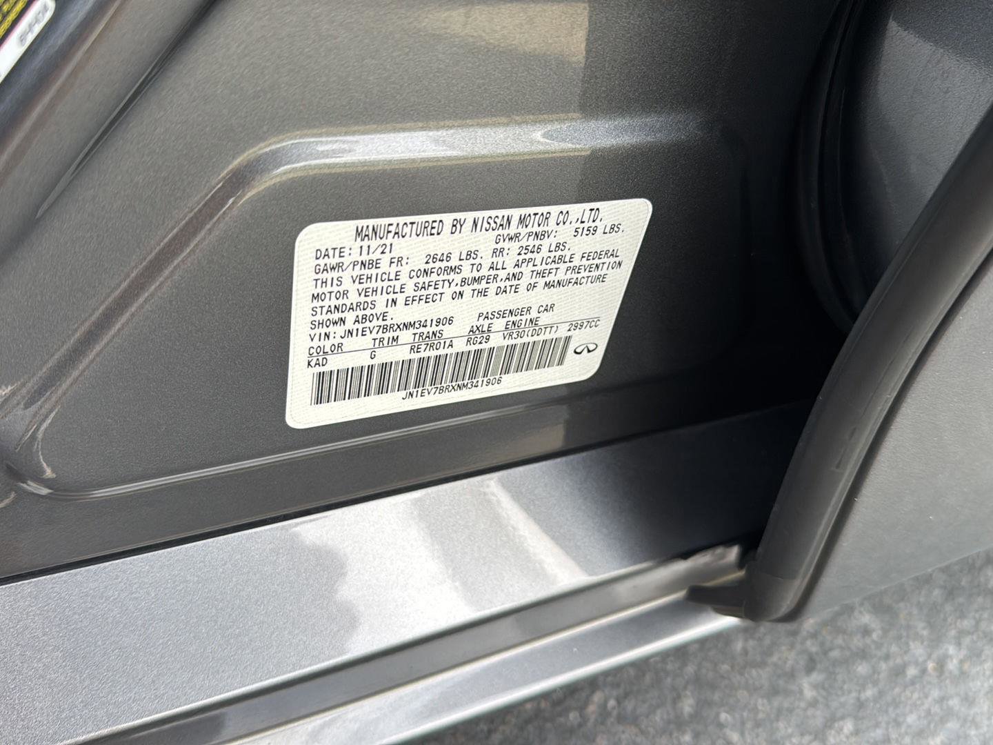 Used 2022 INFINITI Q50 Luxe w/ Cargo Package image 37