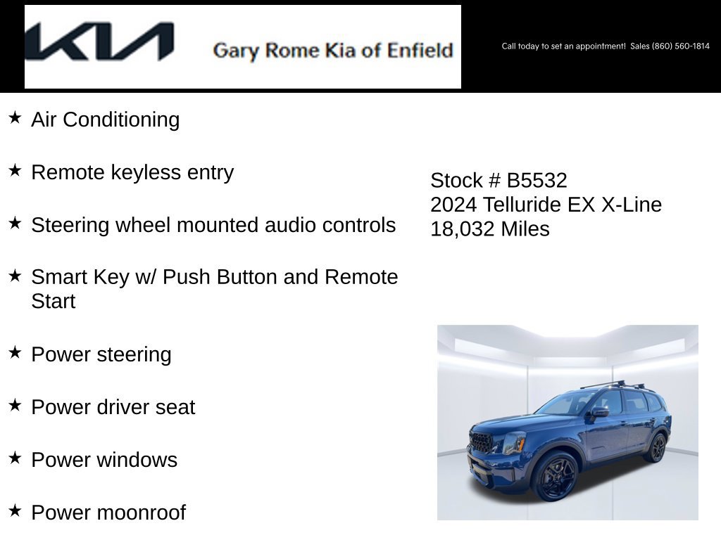 Certified 2024 Kia Telluride EX X-Line AWD/4WD image 21