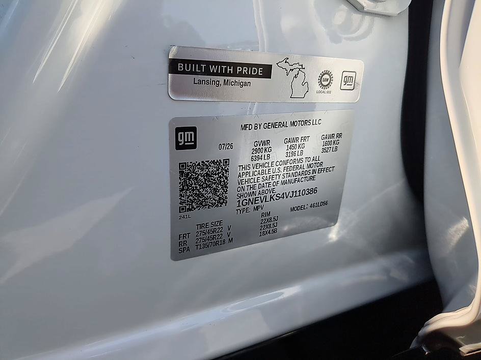 New 2027 Chevrolet Traverse RS AWD/4WD image 40