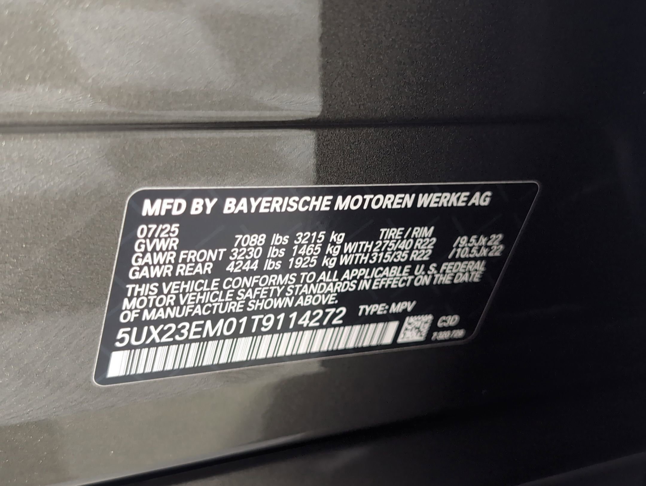 New 2026 BMW X7 xDrive40i w/ M Sport Package image 19