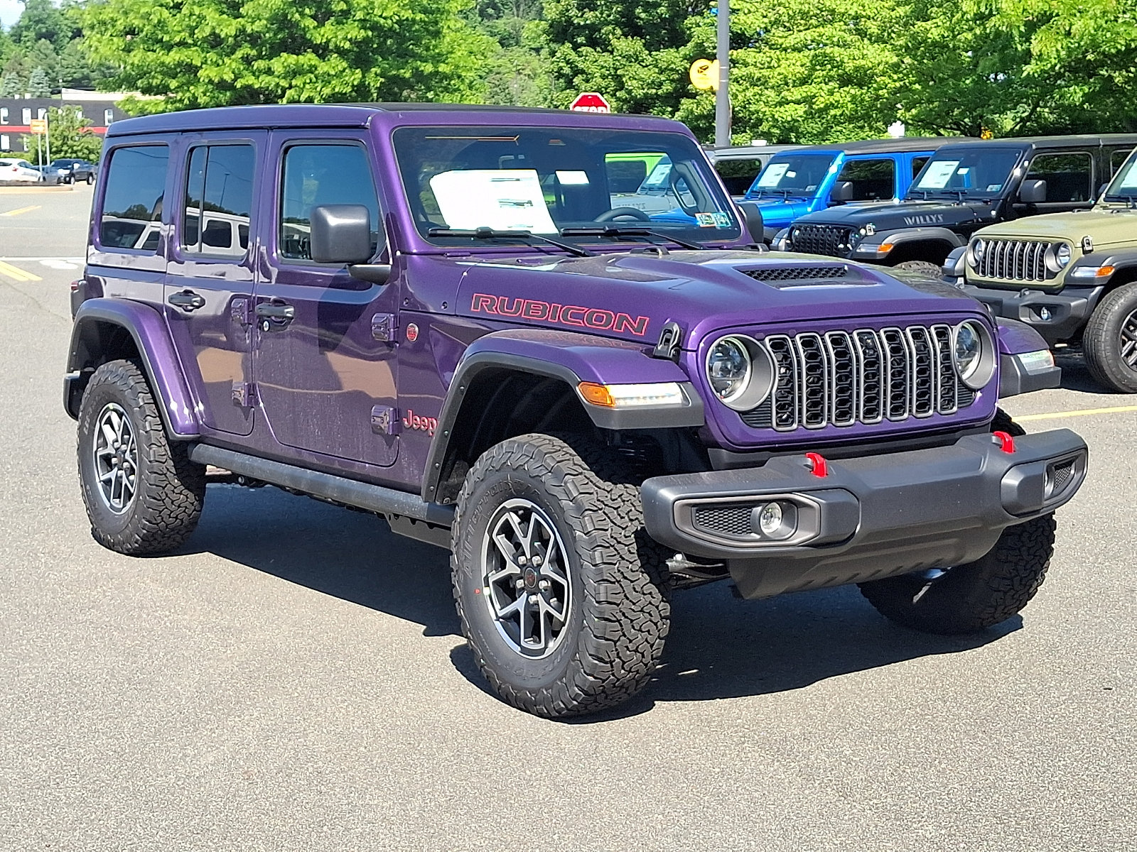 New 2026 Jeep Wrangler Unlimited Rubicon w/ Safety Group AWD/4WD image 1