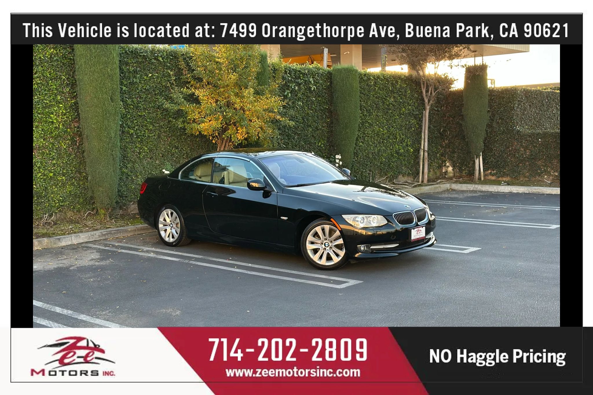 Used 2013 BMW 328i 328i Convertible 2D image 3