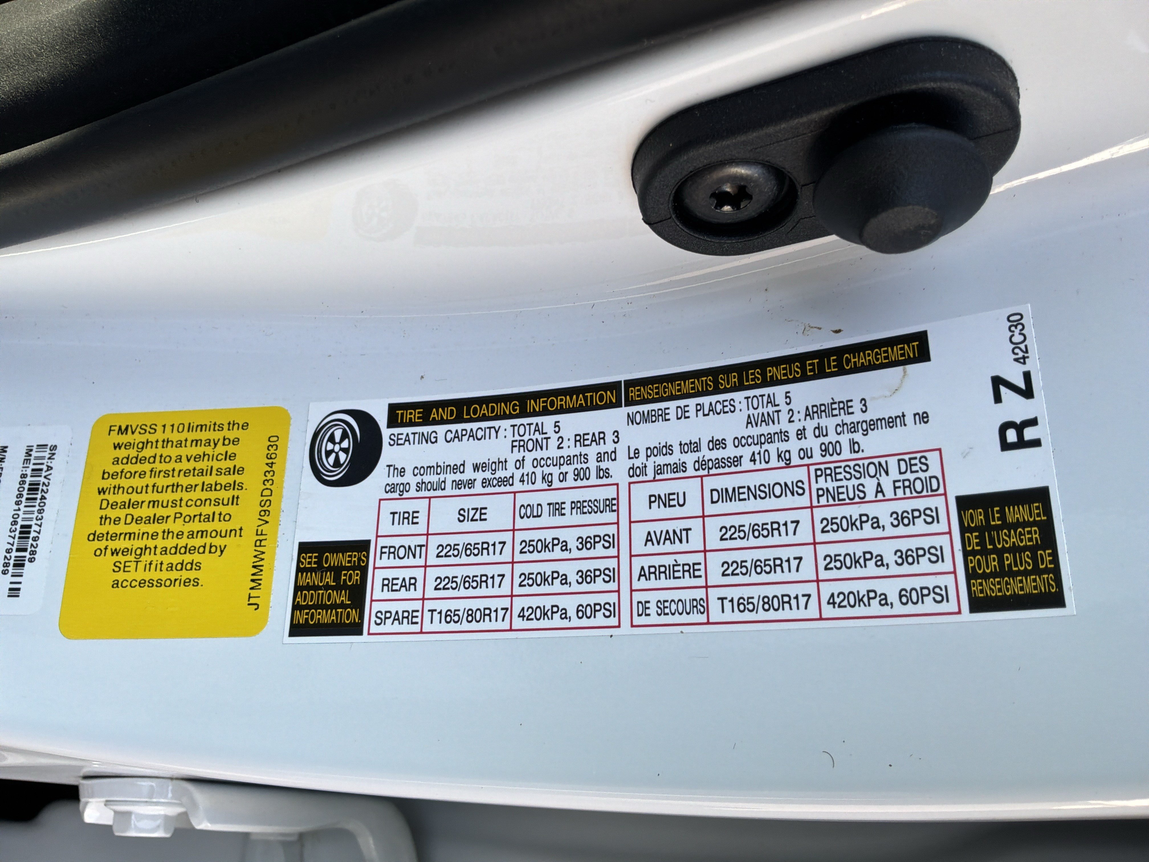 Used 2025 Toyota RAV4 LE AWD/4WD image 34