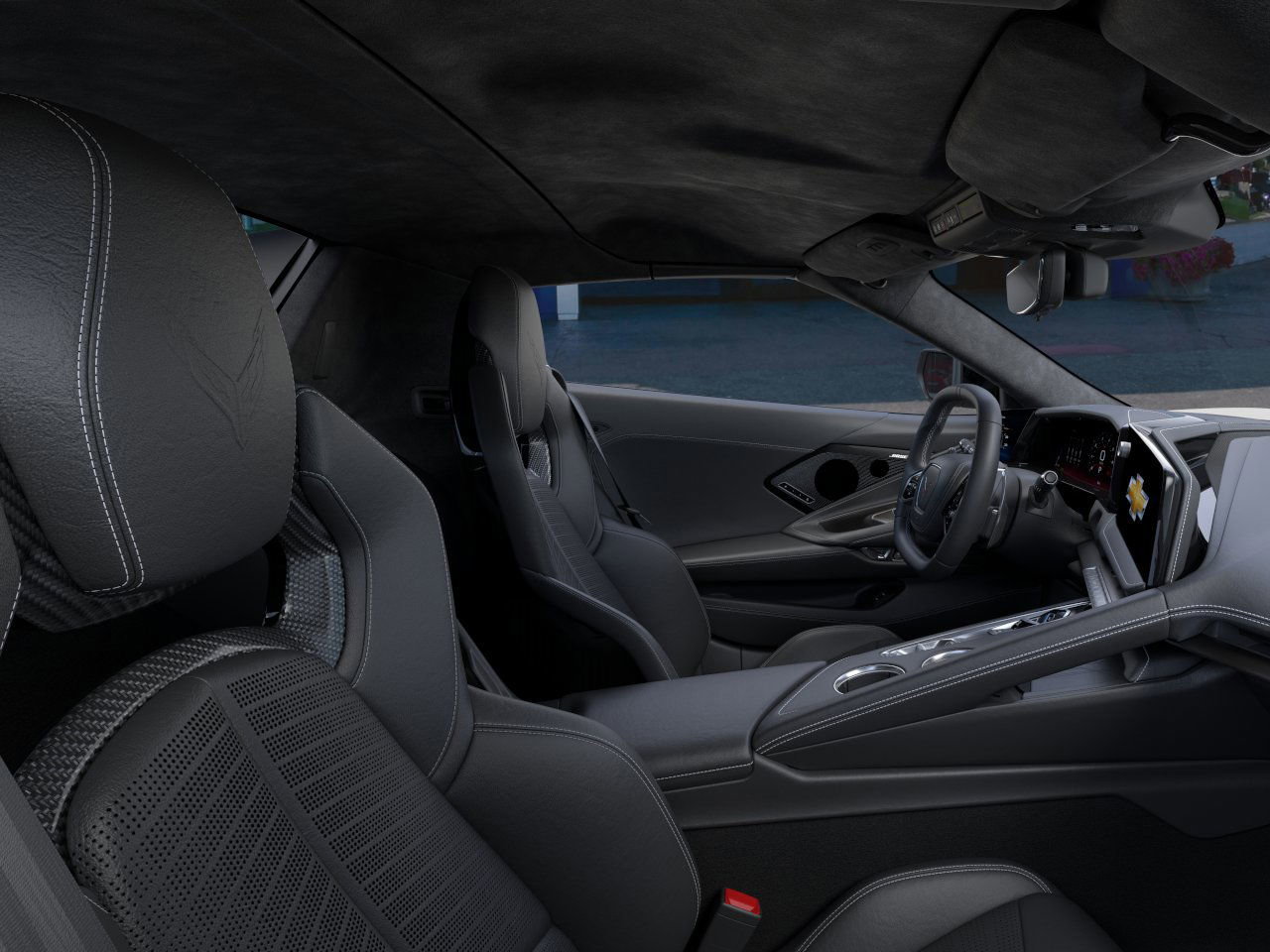 New 2026 Chevrolet Corvette Stingray Premium Conv w/ Stealth Interior Trim Package RWD image 44