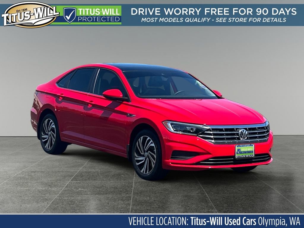 Used 2021 Volkswagen Jetta SEL FWD image 1