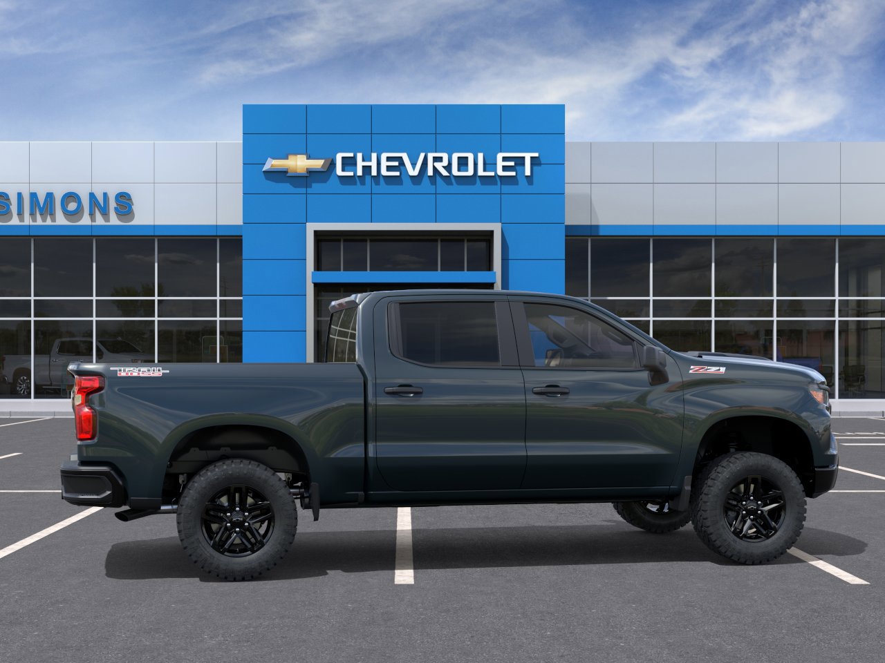 New 2026 Chevrolet Silverado 1500 Custom Trail Boss AWD/4WD image 6