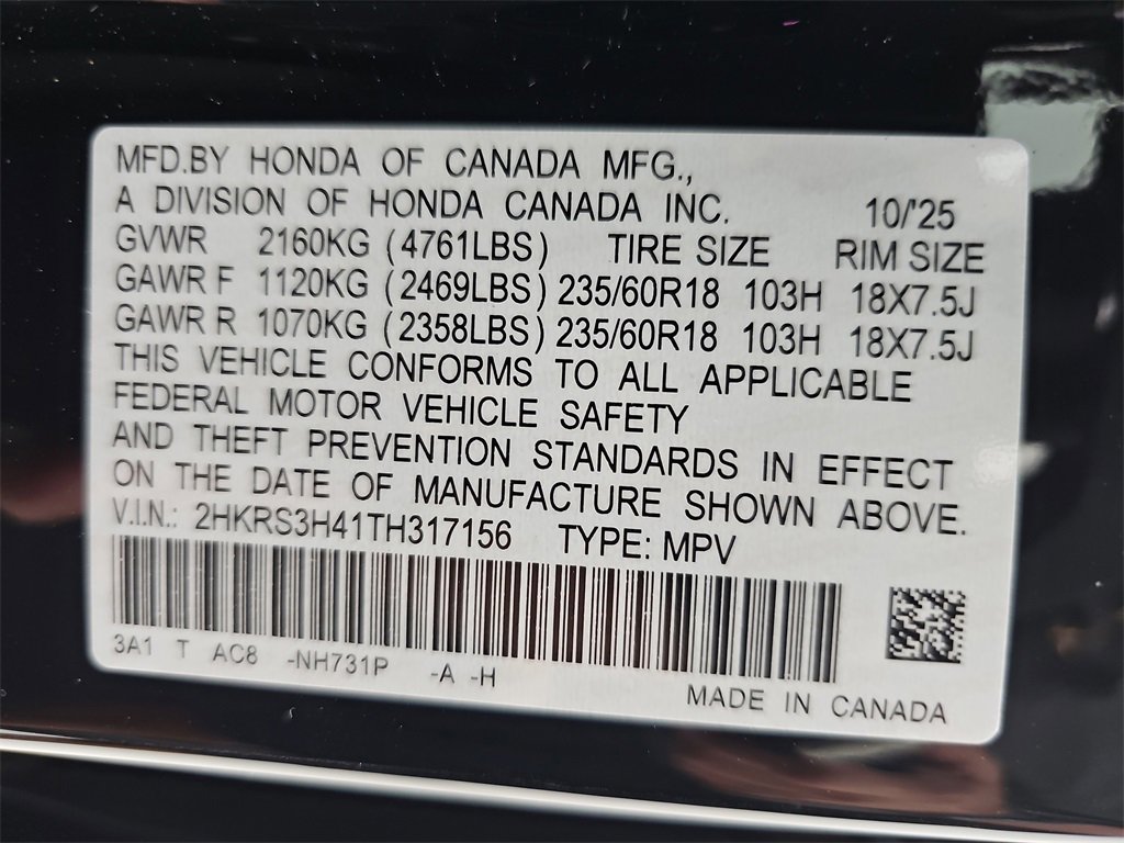 New 2026 Honda CR-V EX image 41