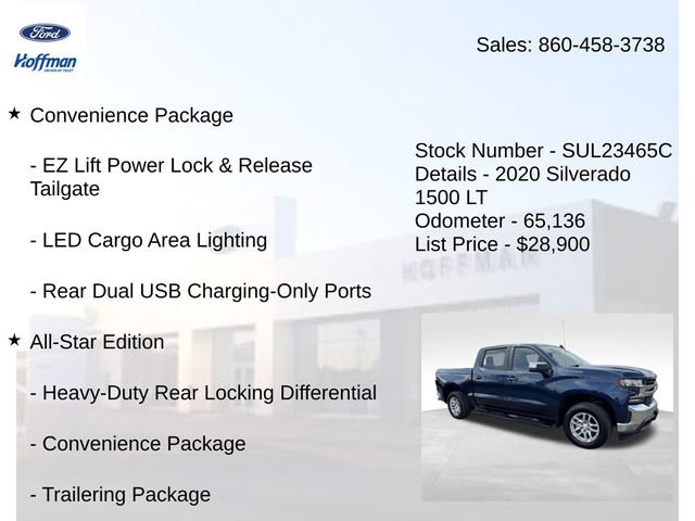 Used 2020 Chevrolet Silverado 1500 LT w/ All-Star Edition image 30