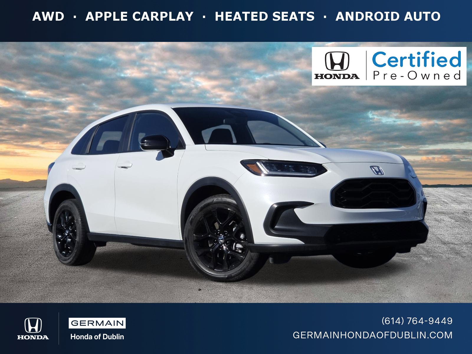 Certified 2023 Honda HR-V Sport