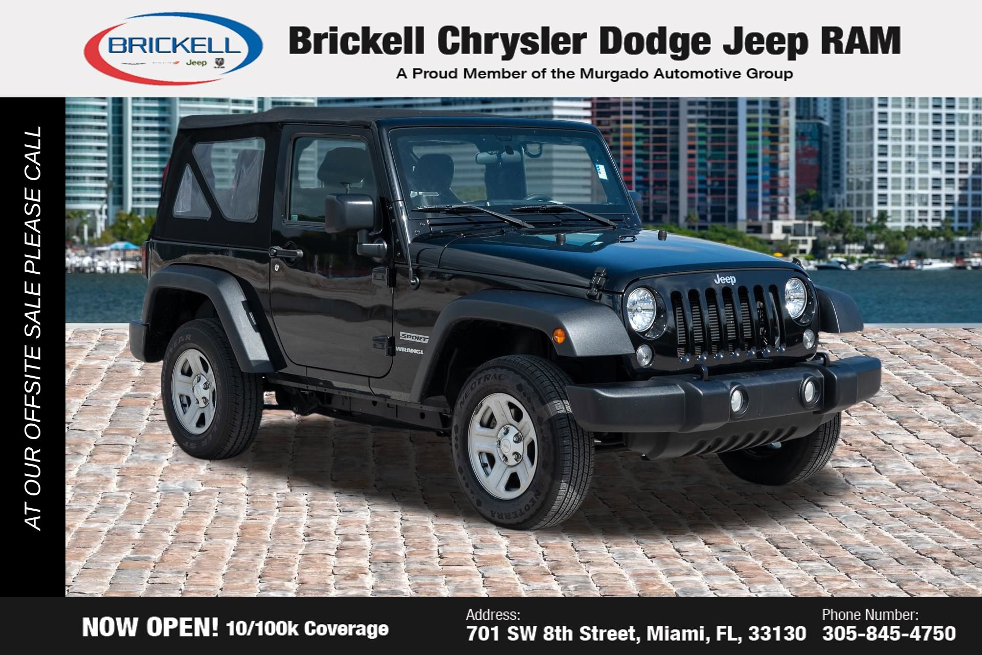 Used 2017 Jeep Wrangler Sport image 3