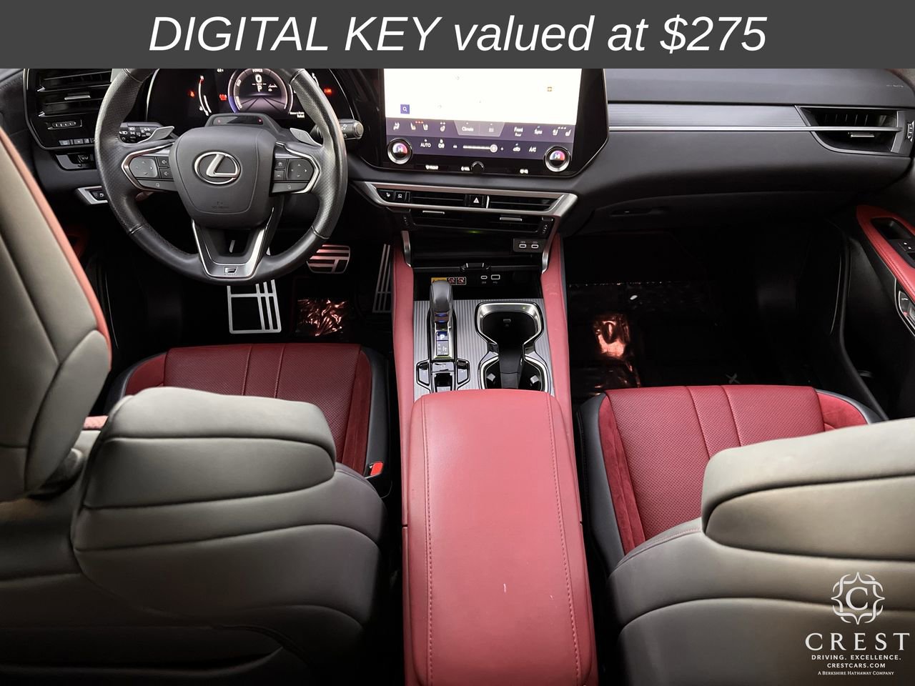 Used 2023 Lexus RX 500h F SPORT Performance w/ Accessory Package (K3) image 12