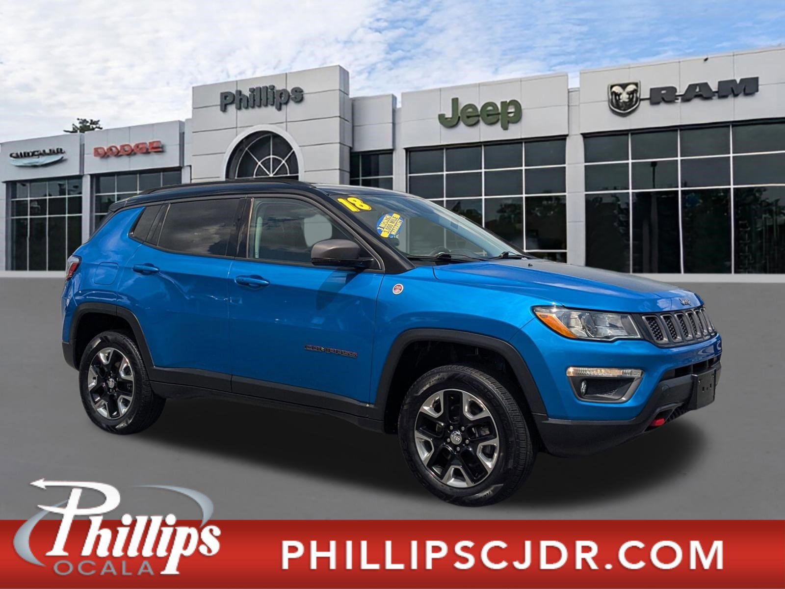 Used 2018 Jeep Compass Trailhawk w/ Leather Interior Group image 1