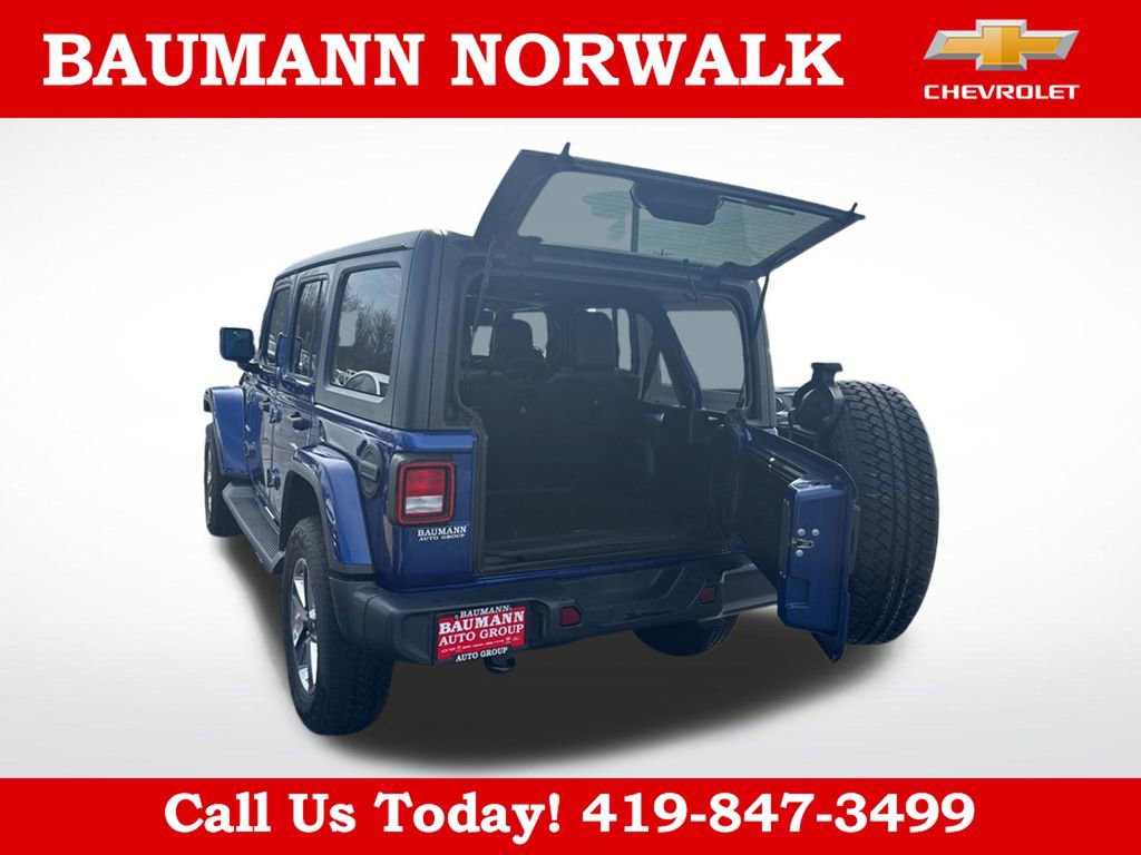 Used 2020 Jeep Wrangler Unlimited Sahara AWD/4WD image 37