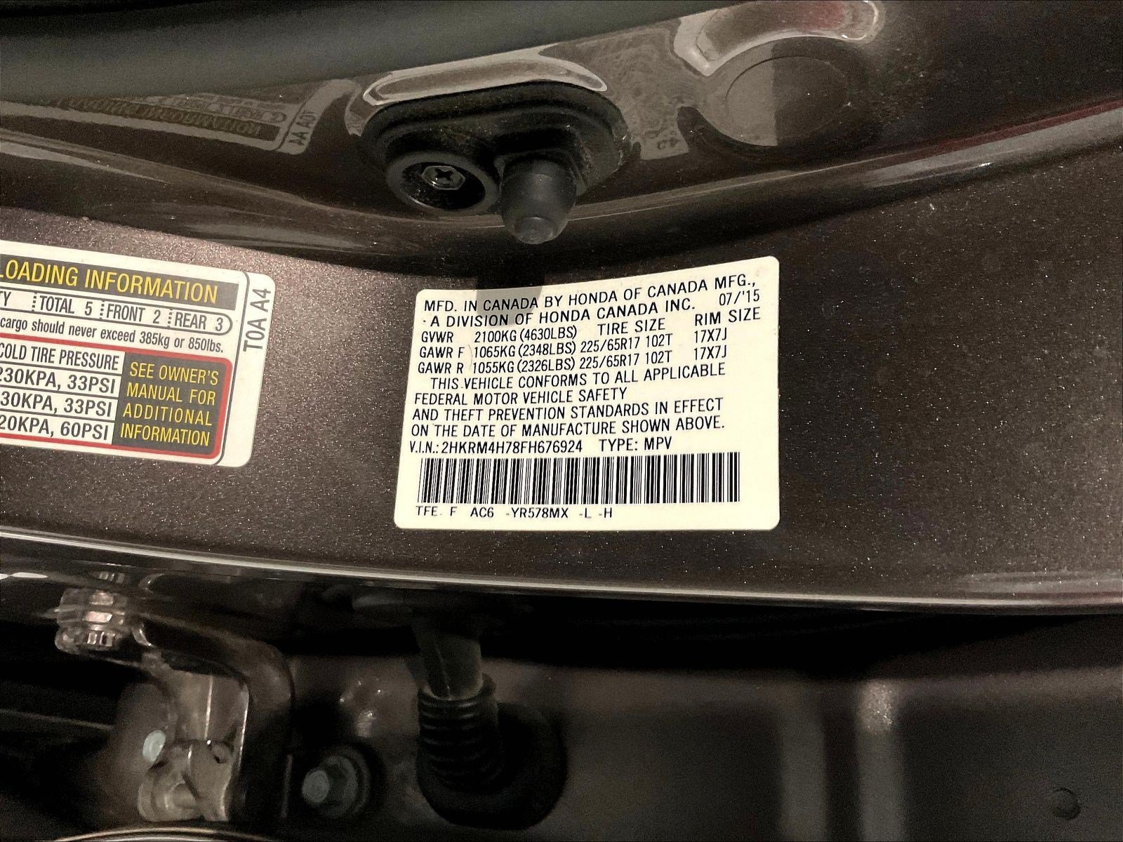 Used 2015 Honda CR-V EX-L image 19
