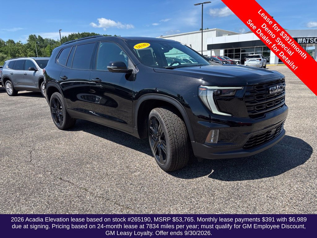Used 2026 GMC Acadia Elevation w/ Black Edition FWD image 7