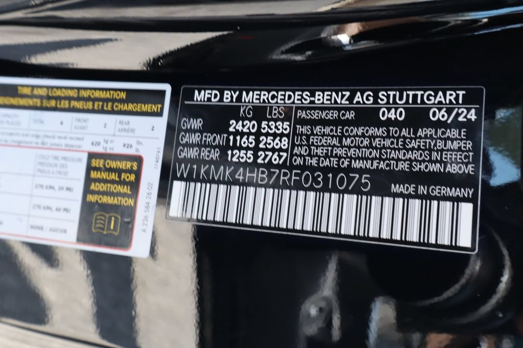 Used 2024 Mercedes-Benz CLE 300 4MATIC Cabriolet w/ Night Package image 34