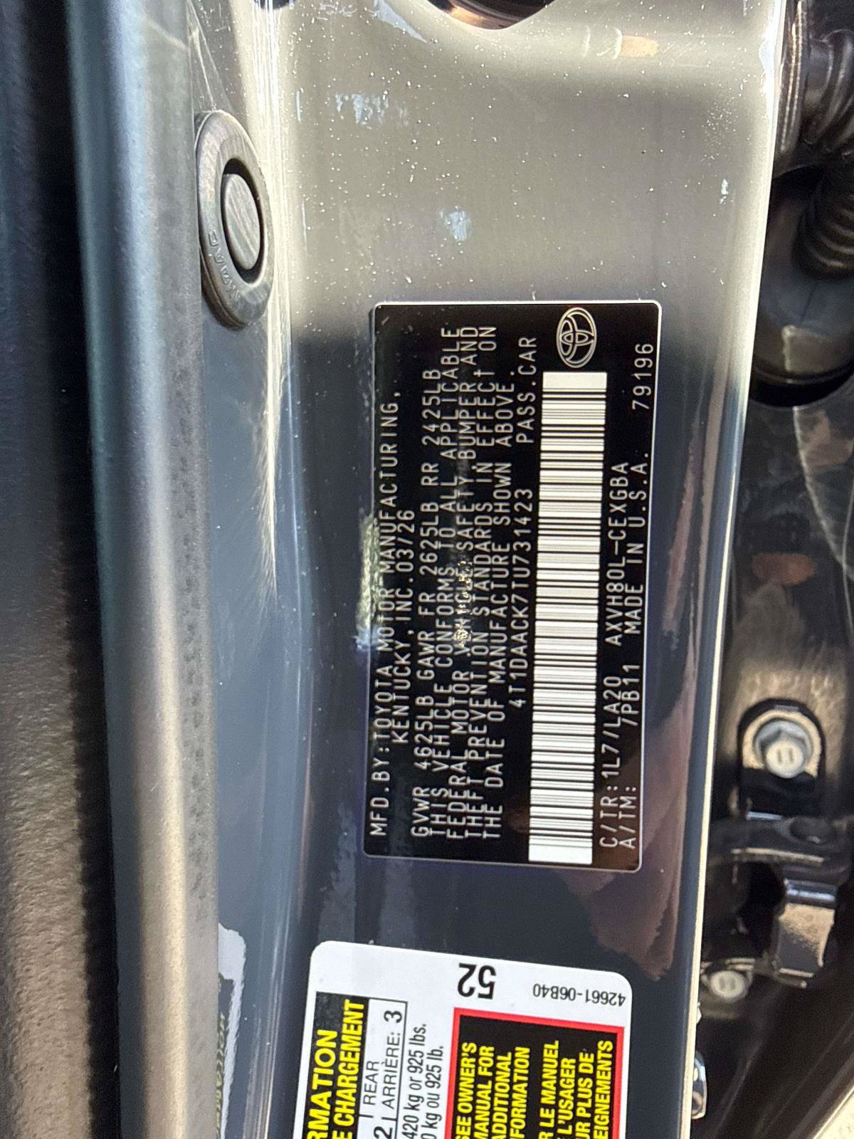 Used 2026 Toyota Camry XLE FWD image 27