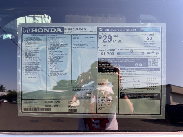 New 2026 Honda CR-V EX image 30