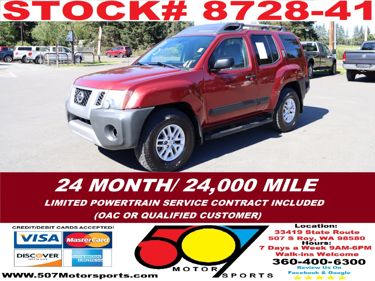 Used 2014 Nissan Xterra S