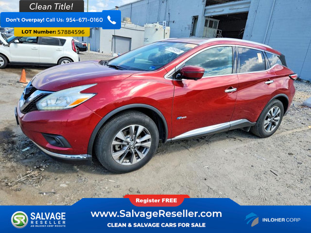 Used 2016 Nissan Murano SL w/ SL Technology Package FWD image 1