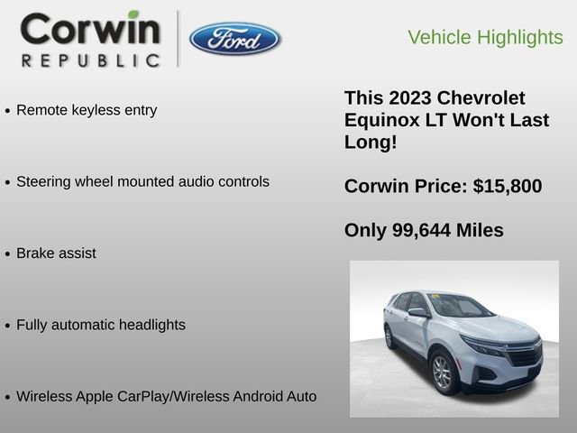 Used 2023 Chevrolet Equinox LT FWD image 6