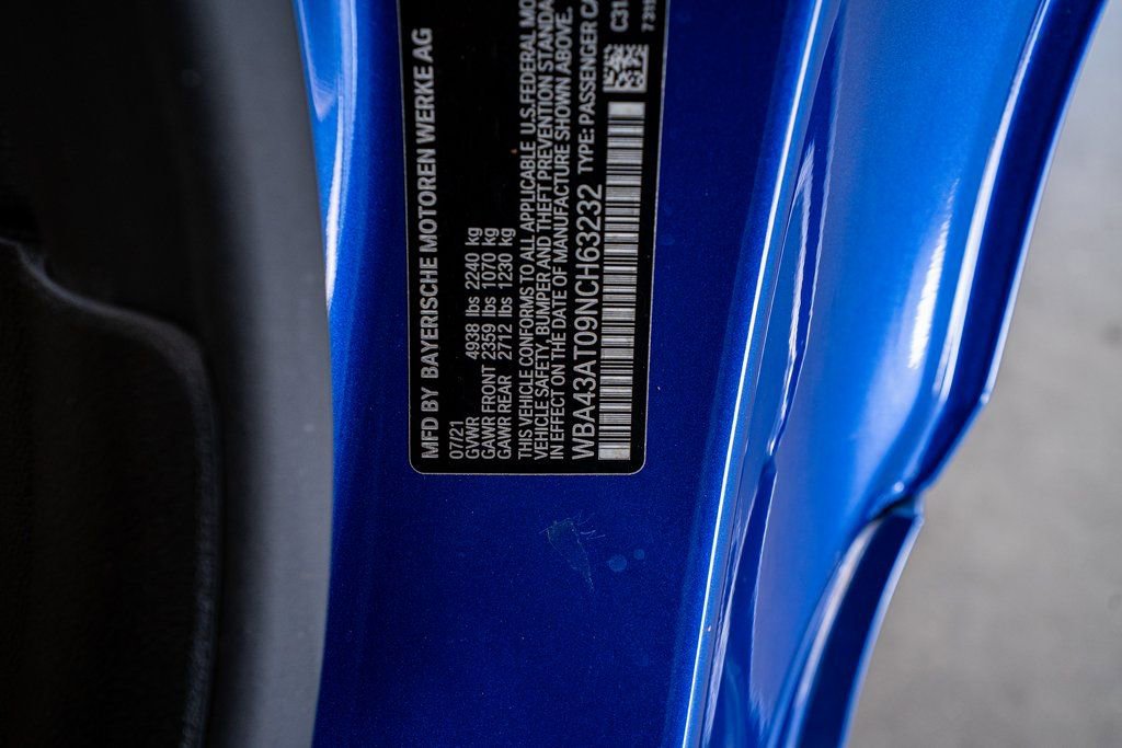 Used 2022 BMW 430i xDrive Convertible w/ M Sport Package image 59