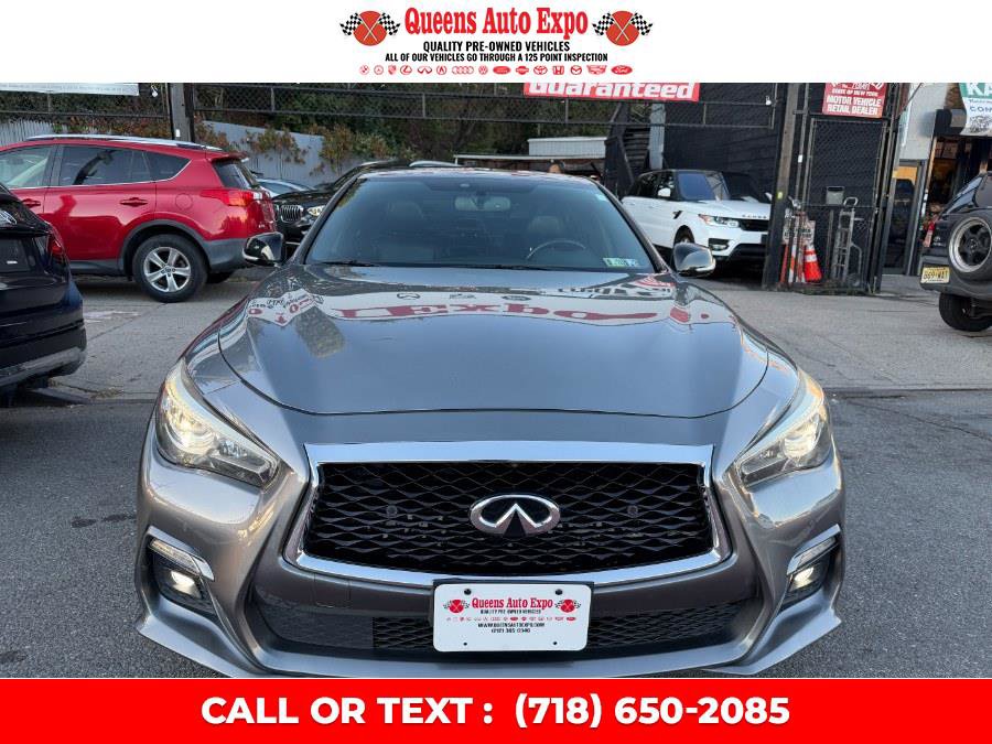Used 2018 INFINITI Q50 Red Sport 400 w/ Sensory Package (Sport) image 1