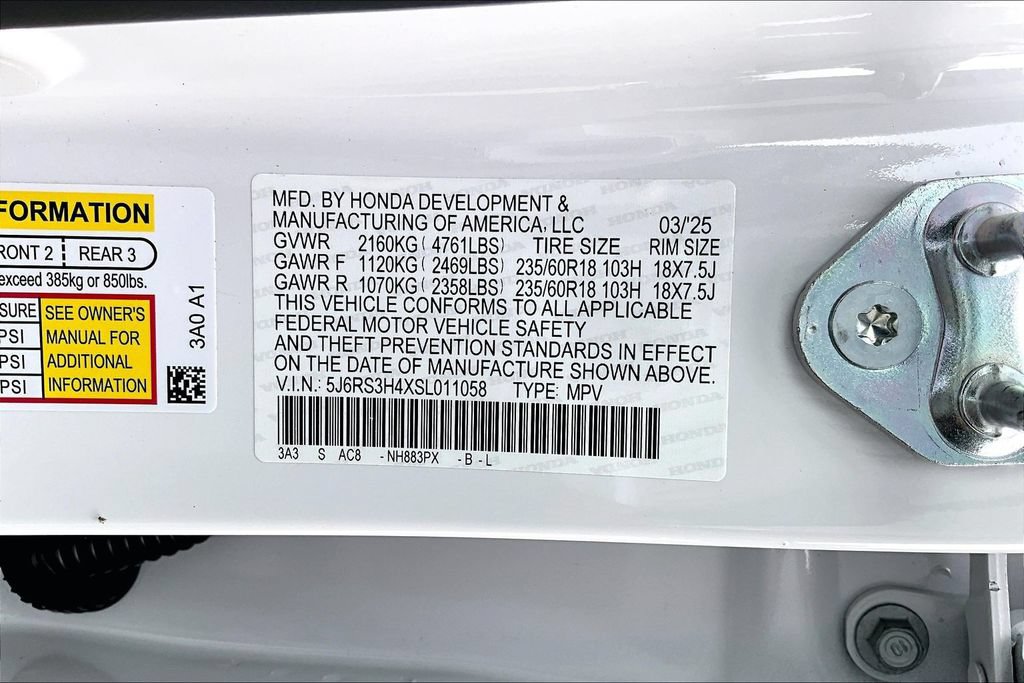 Certified 2025 Honda CR-V EX image 14