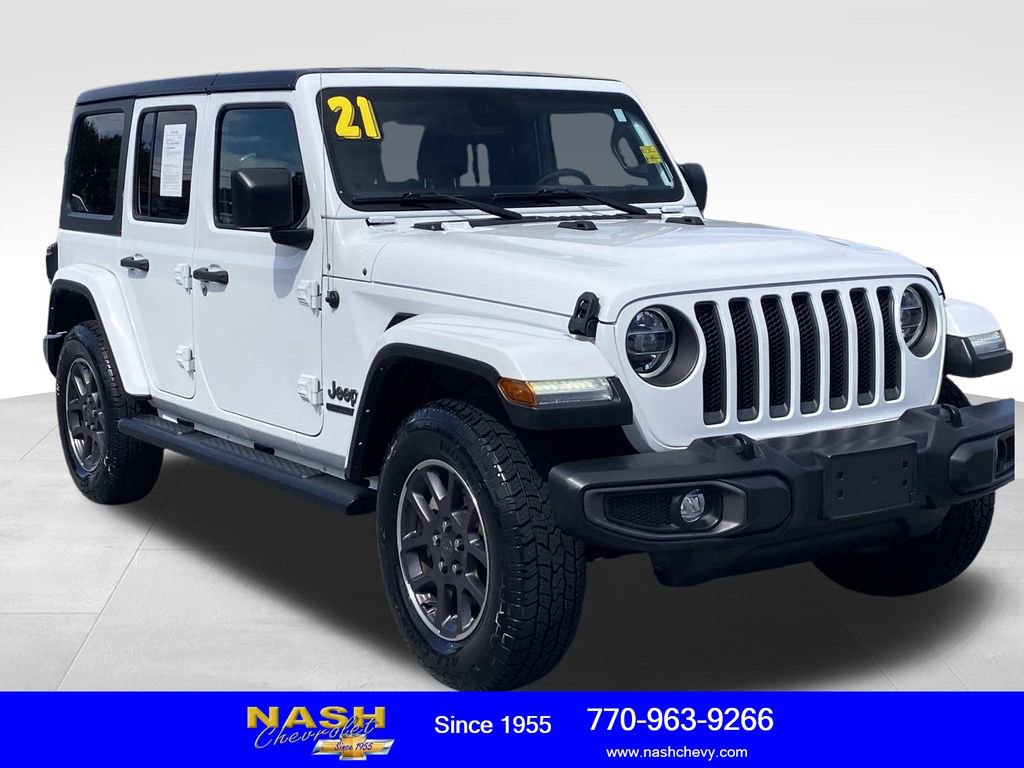 Used 2021 Jeep Wrangler Unlimited Sport