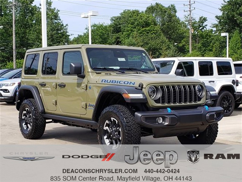 New 2025 Jeep Wrangler Unlimited Rubicon 4xe w/ Safety Group image 1