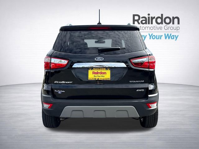 Used 2022 Ford EcoSport Titanium w/ Interior Protection Package AWD/4WD image 6