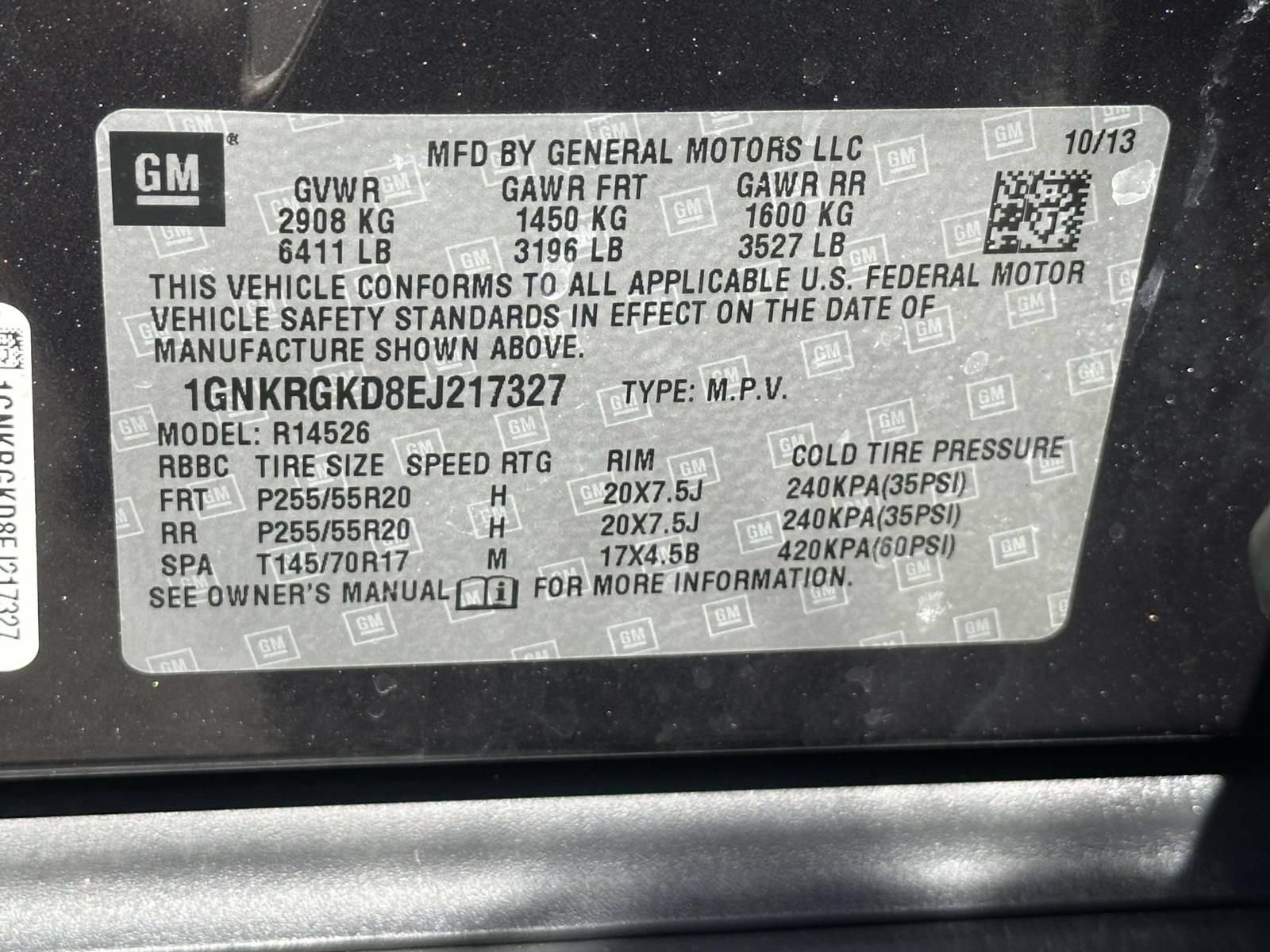 Certified 2014 Chevrolet Traverse LT w/ All-Star Edition FWD image 30