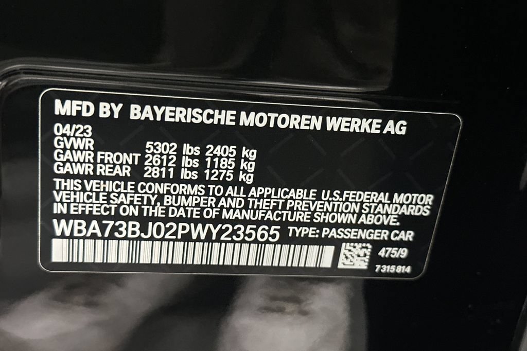 Used 2023 BMW 540i xDrive w/ M Sport Package AWD/4WD image 38