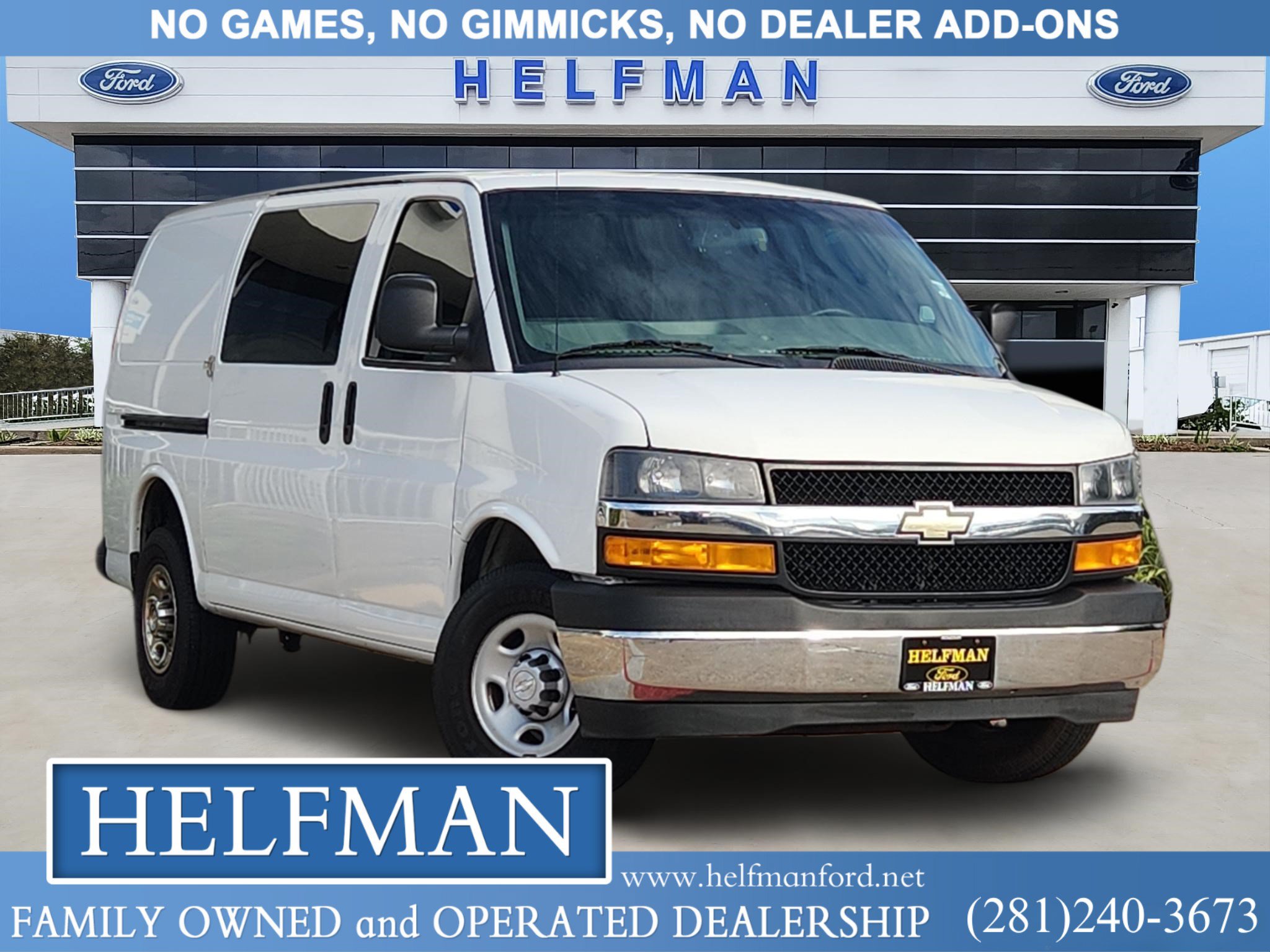 Used 2018 Chevrolet Express 2500 w/ Driver Convenience Package