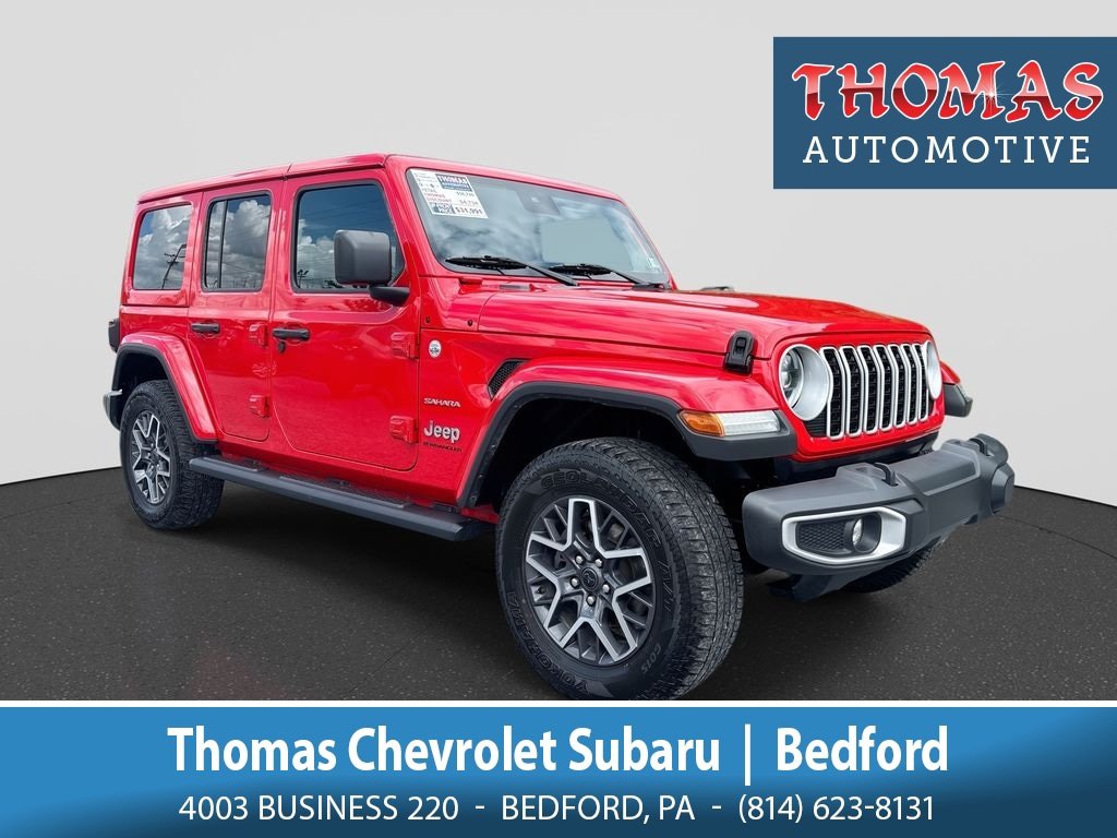 Used 2024 Jeep Wrangler Unlimited Sahara