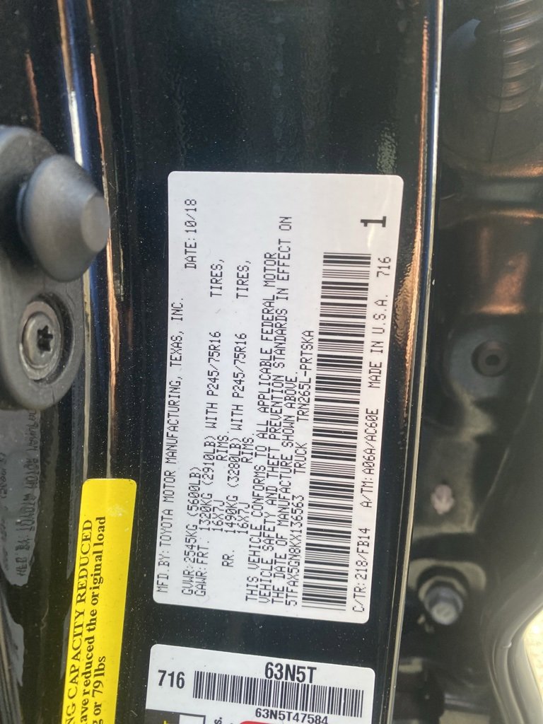 Used 2019 Toyota Tacoma SR5 image 15