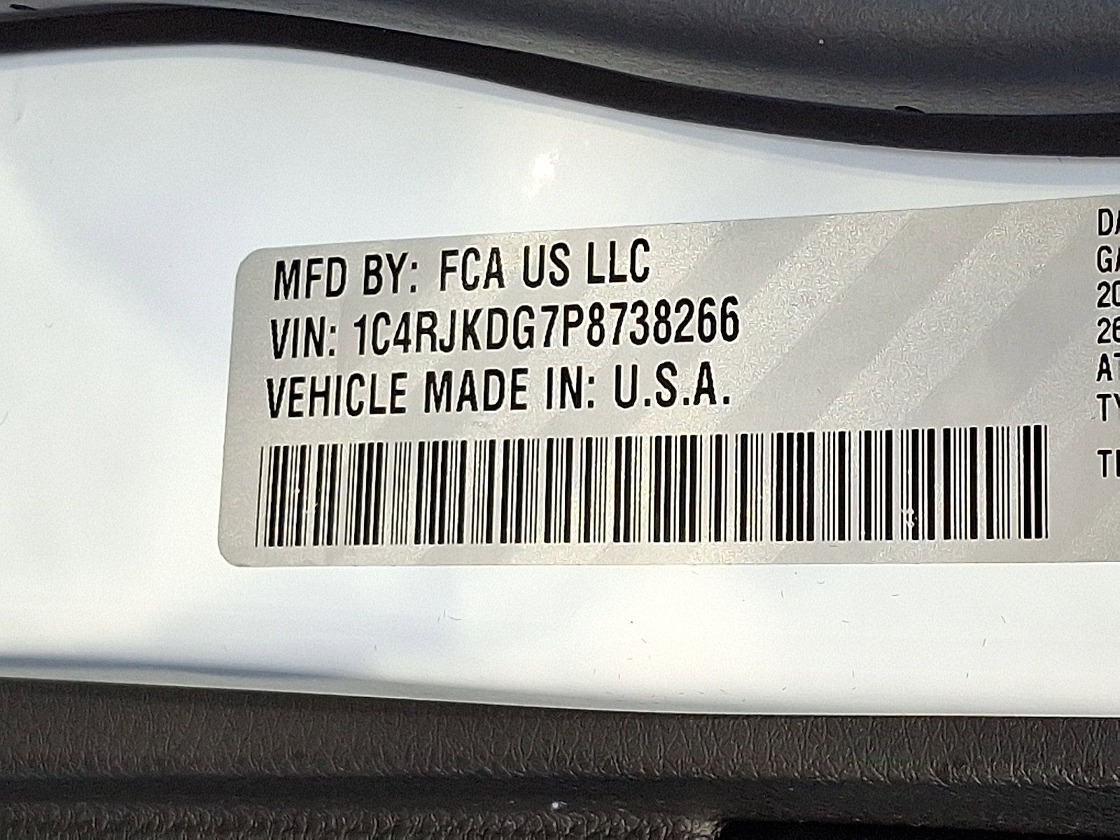 Certified 2023 Jeep Grand Cherokee L Overland AWD/4WD image 27
