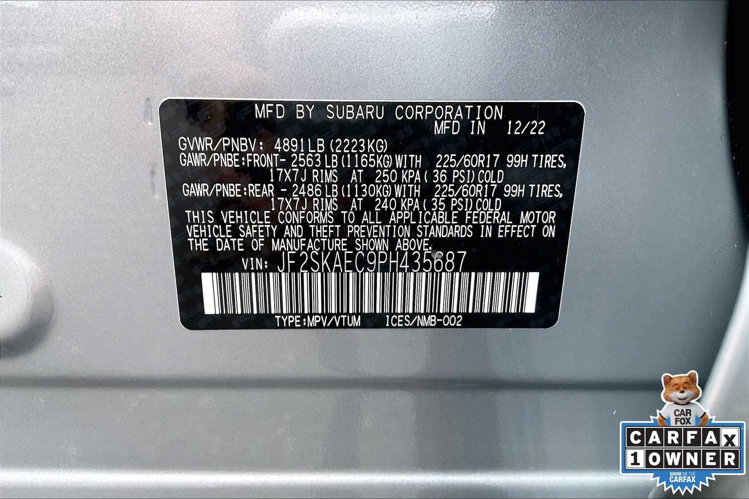 Certified 2023 Subaru Forester Premium AWD/4WD image 32